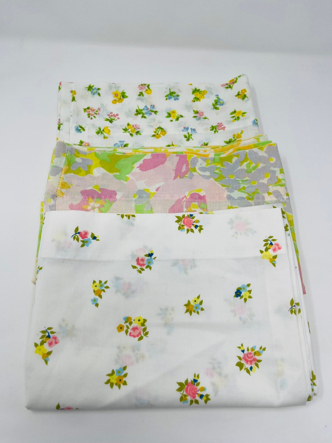 Retro Floral Pillowcases YOU PICK Pillowcase Mix and Match Pillowcases