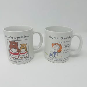 Shoebox Greetings Mugs - YOU PICK - American Greetings, Hallmark - Hallmark Mug - Birthday - Anniversary - Coffee Mug - 1980&#39;s Mug, Coffee