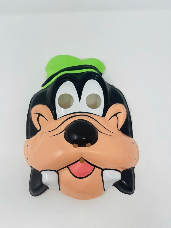 Disney Goofy Mask VINTAGE Halloween Mask TV Character Mask | Etsy