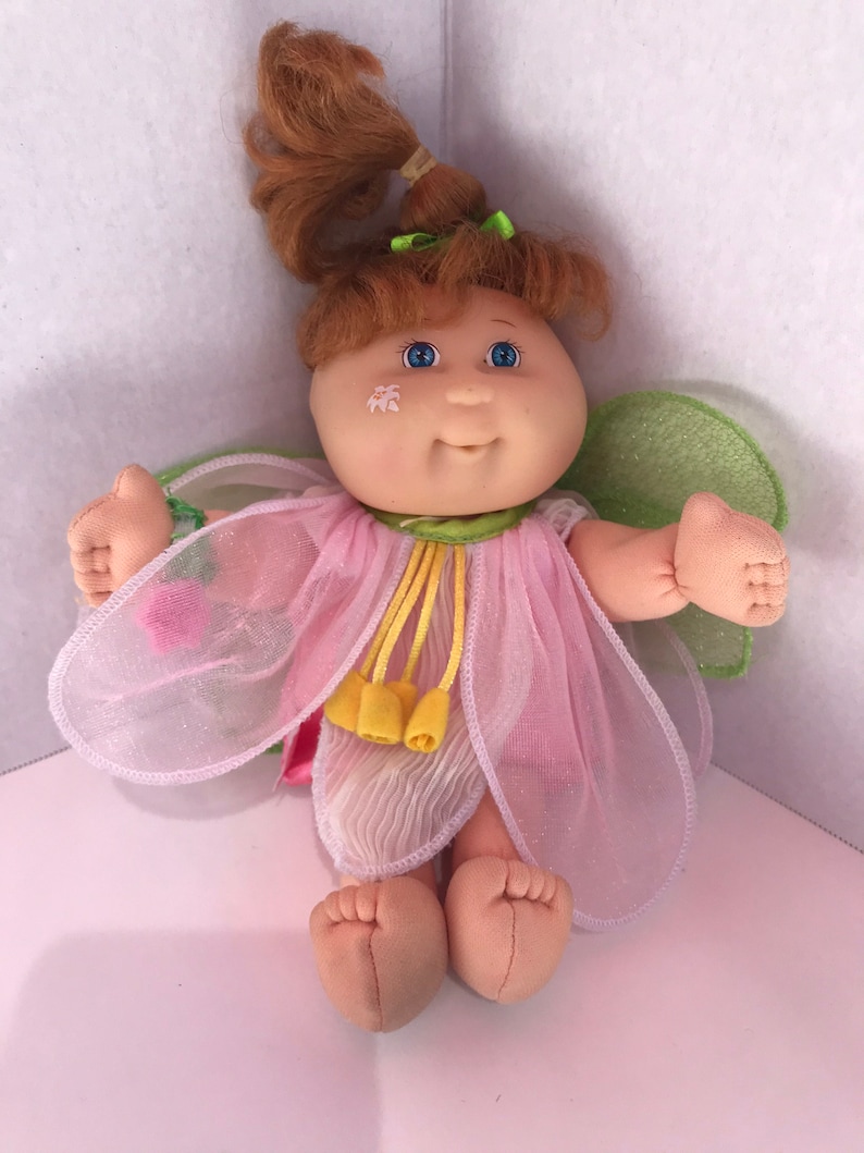 Vintage 1980s Cabbage Patch Doll Head Face Pin 1983 Retro Lot of 3 Plastic Rare