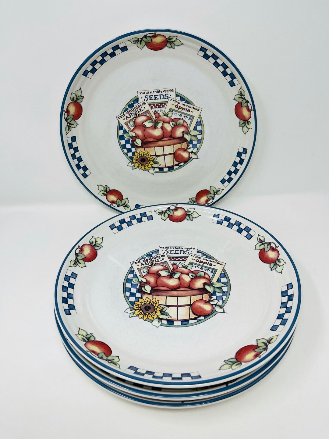 Apple Dinner Plates International Tableworks Plates Appletime Dinner