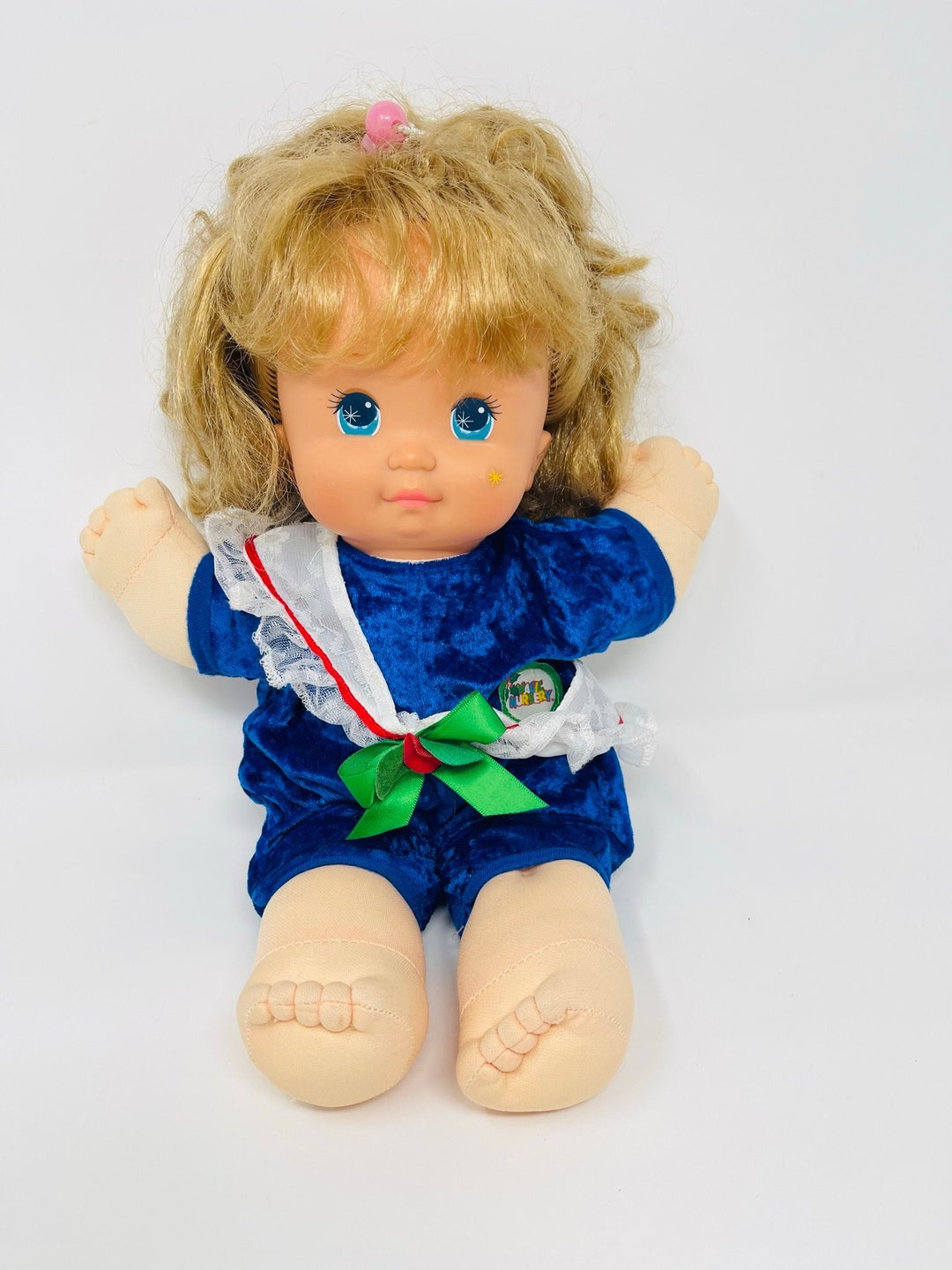Magic Nursery Doll Vintage 1980's Baby Doll Magic Nursery Outfit 1989