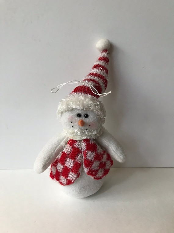 large plush snowman