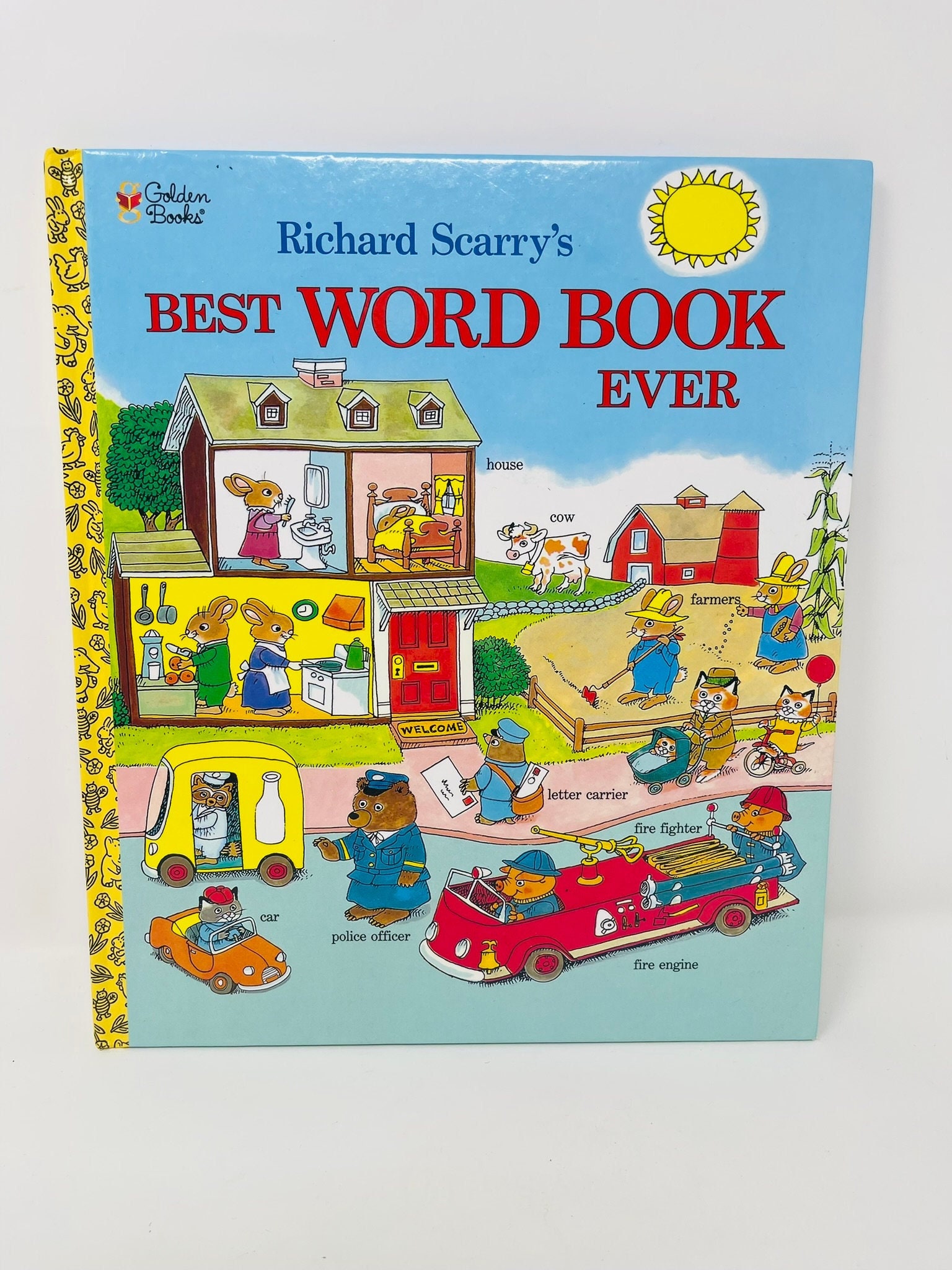 Richard Scarry Story Book - Best Word Book Ever - Oversized