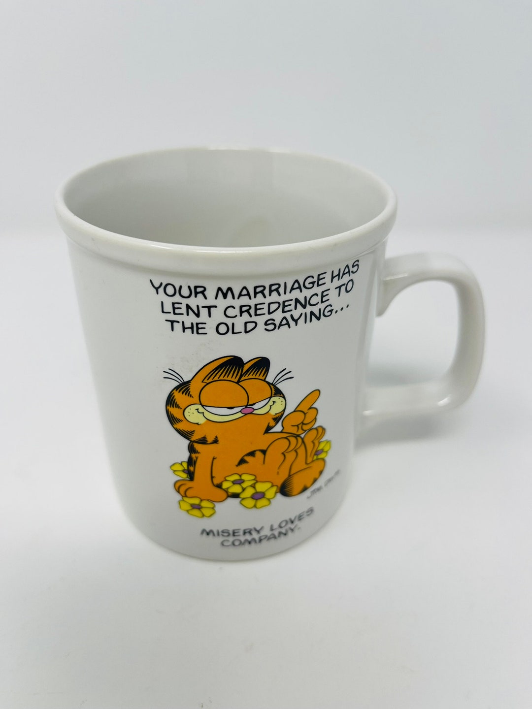 Garfield Coffee Mug Vintage Garfield Mug Garfield Odie Mug Vintage ...