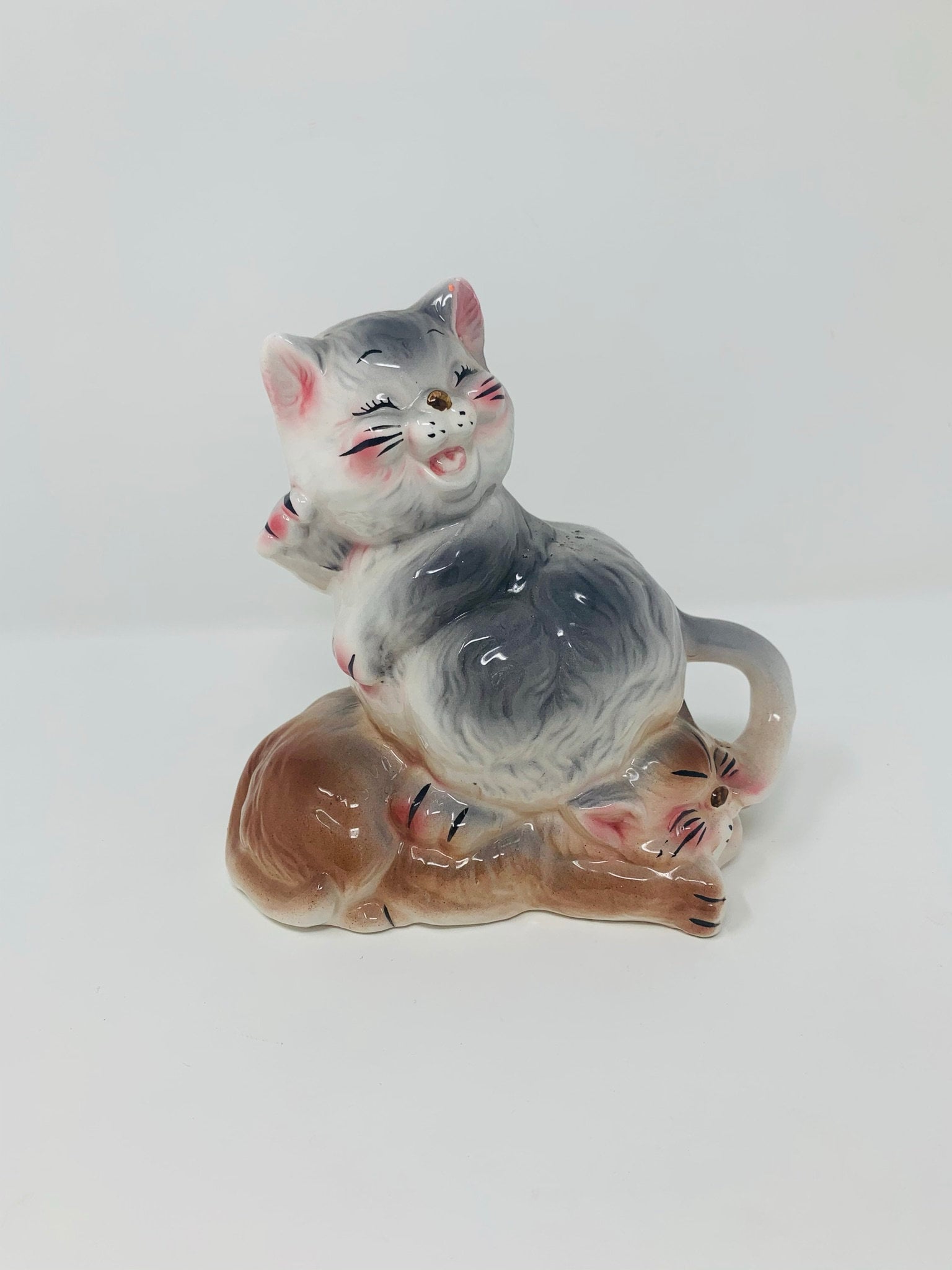 Vintage Kitty Bank Sitting Kitty Bank Cat Bank Vintage Etsy
