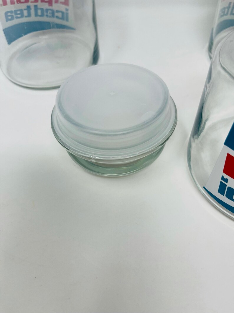 Lipton Iced Tea Jar YOU PICK Lipton Tea Tin Glass Lipton Etsy