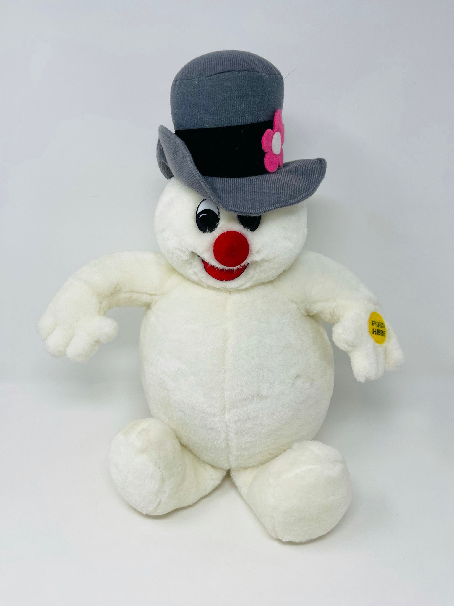 singing frosty the snowman plush