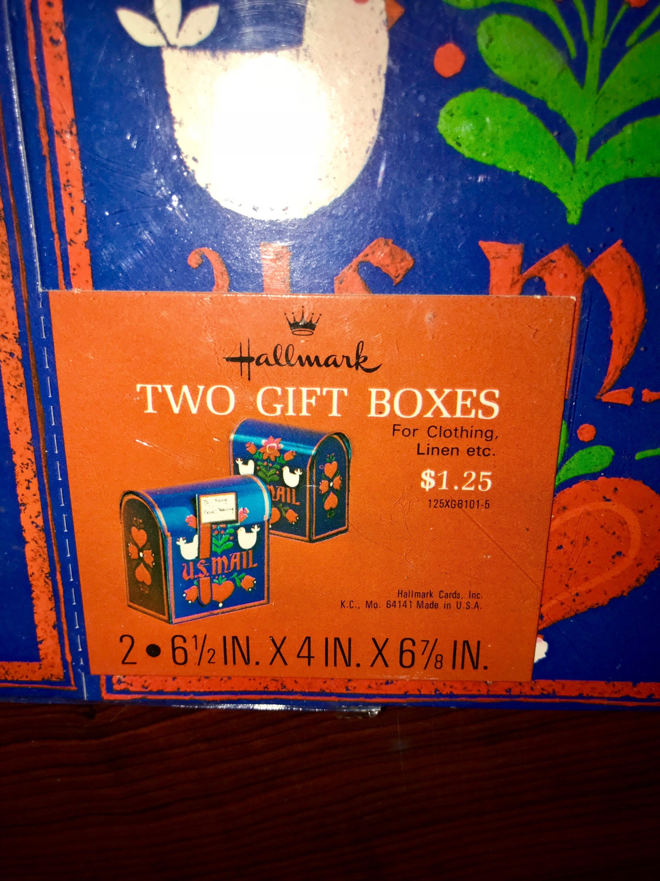 Hallmark Gift Boxes Original Package Unopened Rare Etsy