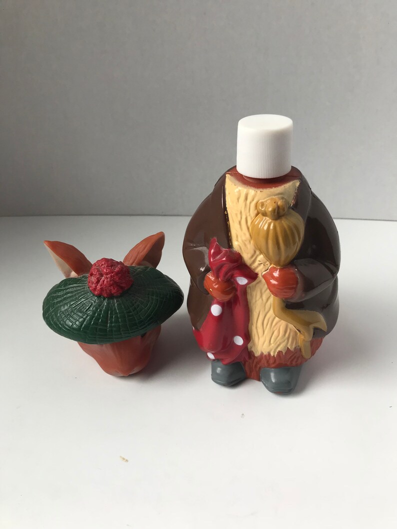 Grosvenor Frederick Warne /& Co 1991.. Empty Collectible!! Vintage Beatrix Potter Benjamin Bunny Bubble Bath Bottle... Nursery Decor