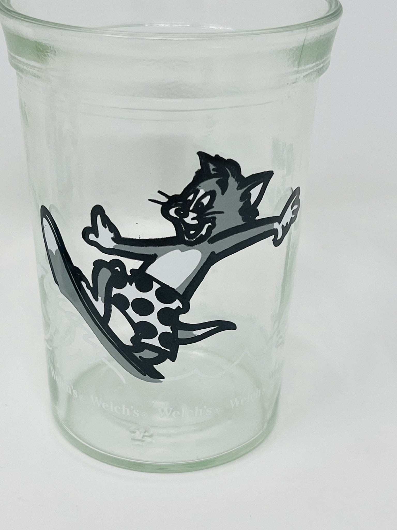 Welch's Jelly Jar Glass - YOU PICK, Vintage Juice Glass - Tom and