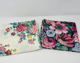 Vintage Floral Pillowcase - YOU PICK Pillowcase - Mix and Match Pillowcases - Shabby Chic Pillowcase - Farmhouse Pillowcase - Floral Sheets