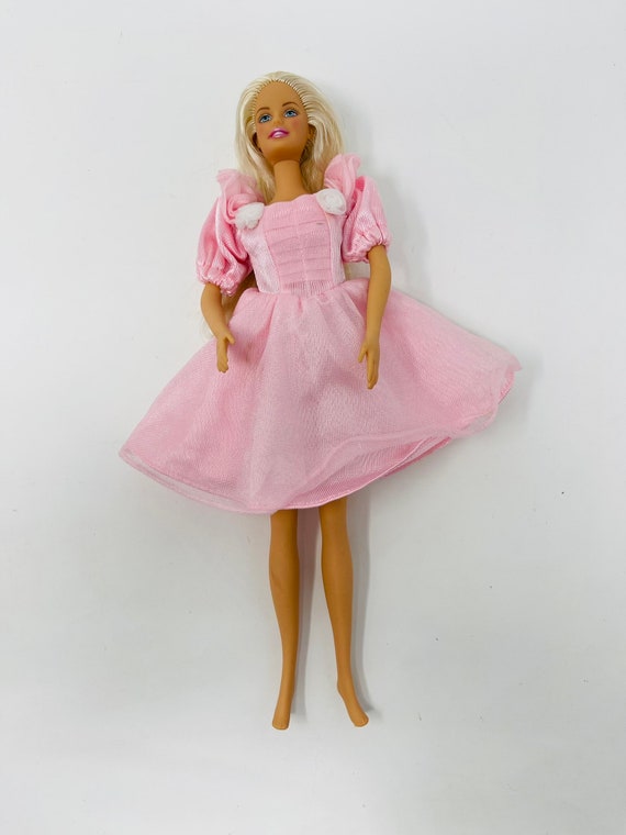 Barbie Case, Pink Ballerina Barbie Doll Case, Fold Out Play Set Case,  Mattel, Vintage 1988 