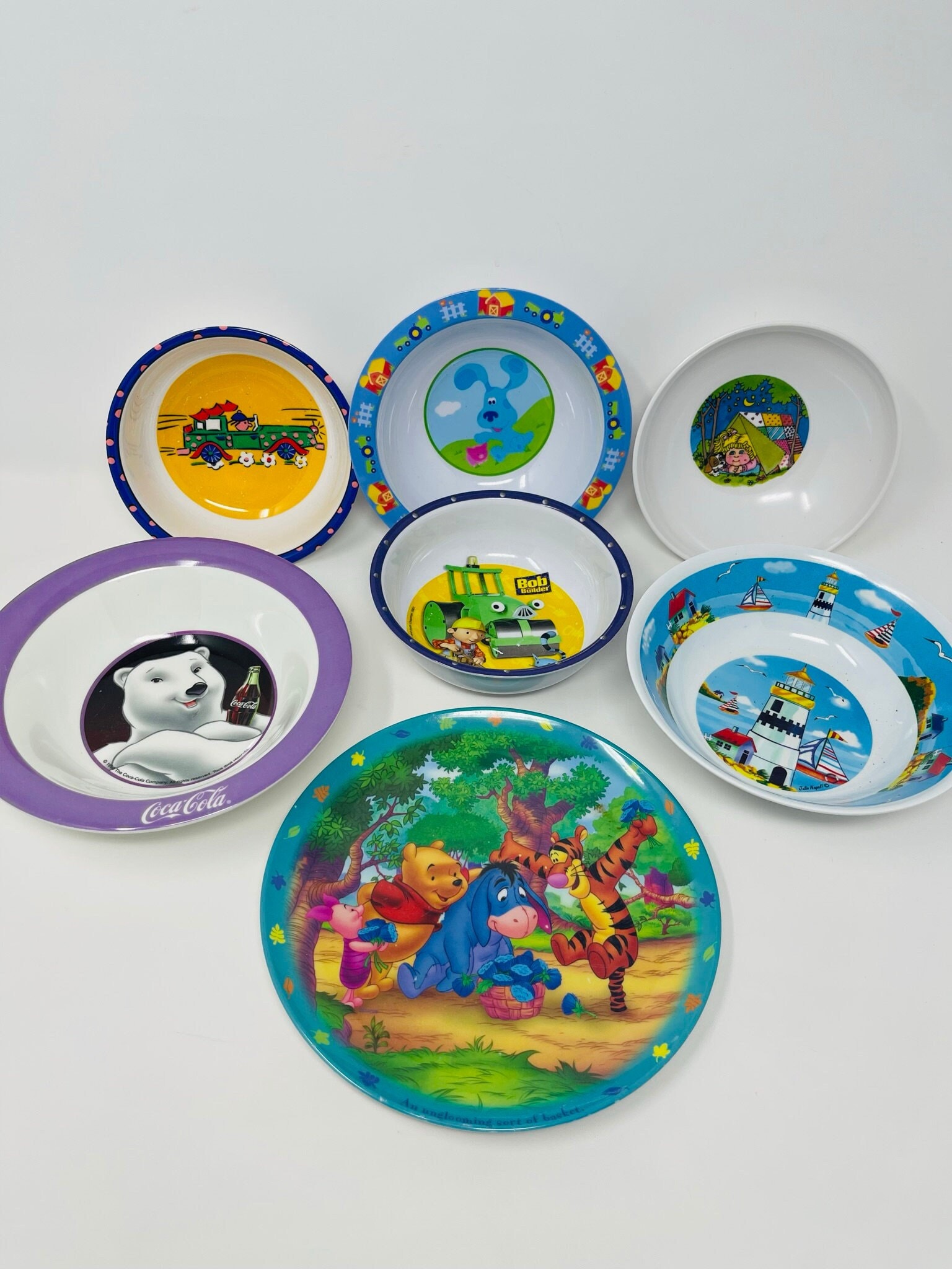   THE Winnie the Pooh　プレート Winnie the Pooh Melamine Plate - Etsy
