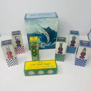 Vintage Avon Fragrances, Avon Decanter Bottle, Avon Soap, Avon Chess, Avon Cologne, Collectible Bottle, Original Box, MCM, Vanity Perfume