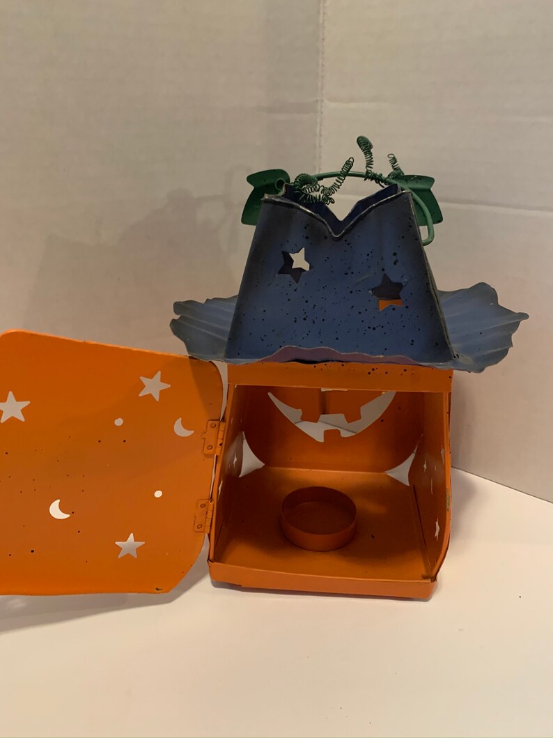 vintage metal jack in the box