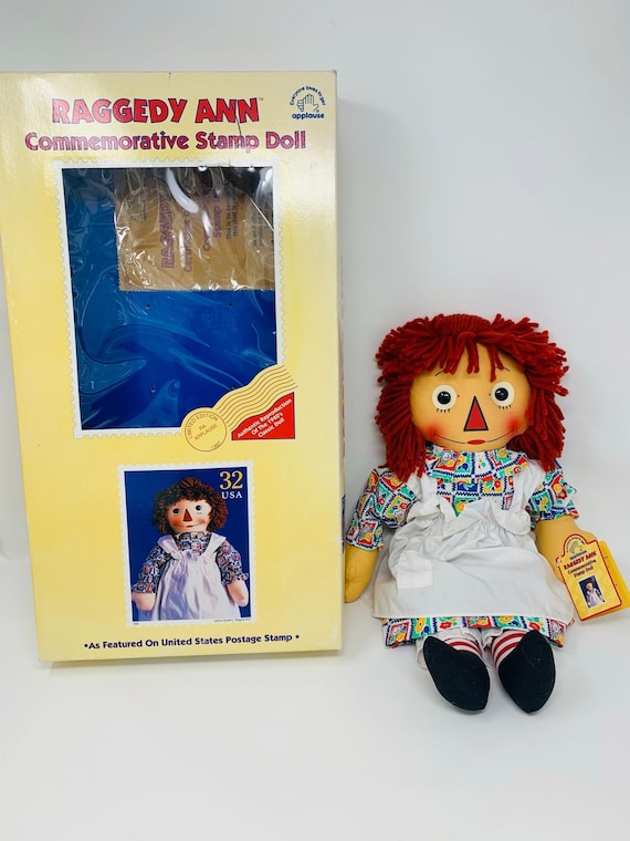 Raggedy Ann Doll Vintage Raggedy Ann Ragdoll Commemorative Etsy