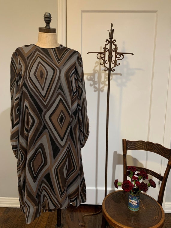 Vintage Silk I Magnin Dress
