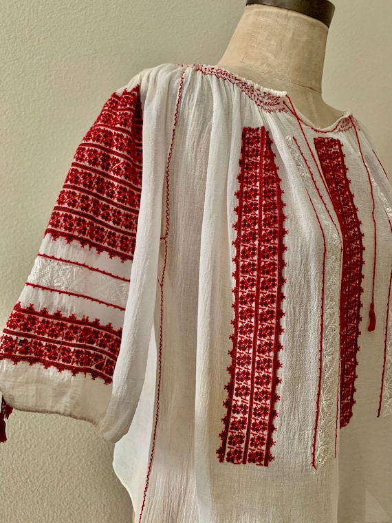 Vintage Hungarian Blouse