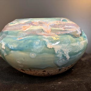 Sea inspired pot, small pot