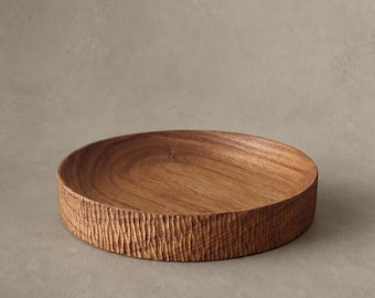 Unique Zazange wood bowl, Wooden fruit bow, Decorative table centerpiece, Fruit Bowl, Kitchen Decor, Shelf Accent, Wabi Sabi, Japandi Style