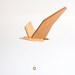 Seagull flying bird mobile, Nursery Decor, Eco-Friendly Toy, Hanging Bird Mobile, Wooden Mobile, Handmade in Portugal 