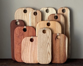 UNIQUE Wood Cutting Board, Cheese Board, Rustic Kitchen Decor, Wabi Sabi, Japandi Style