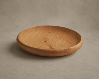 Unique cedar wood bowl, Wooden fruit bow, Decorative table centerpiece, Fruit Bowl, Kitchen Decor, Shelf Accent, Wabi Sabi, Japandi Style