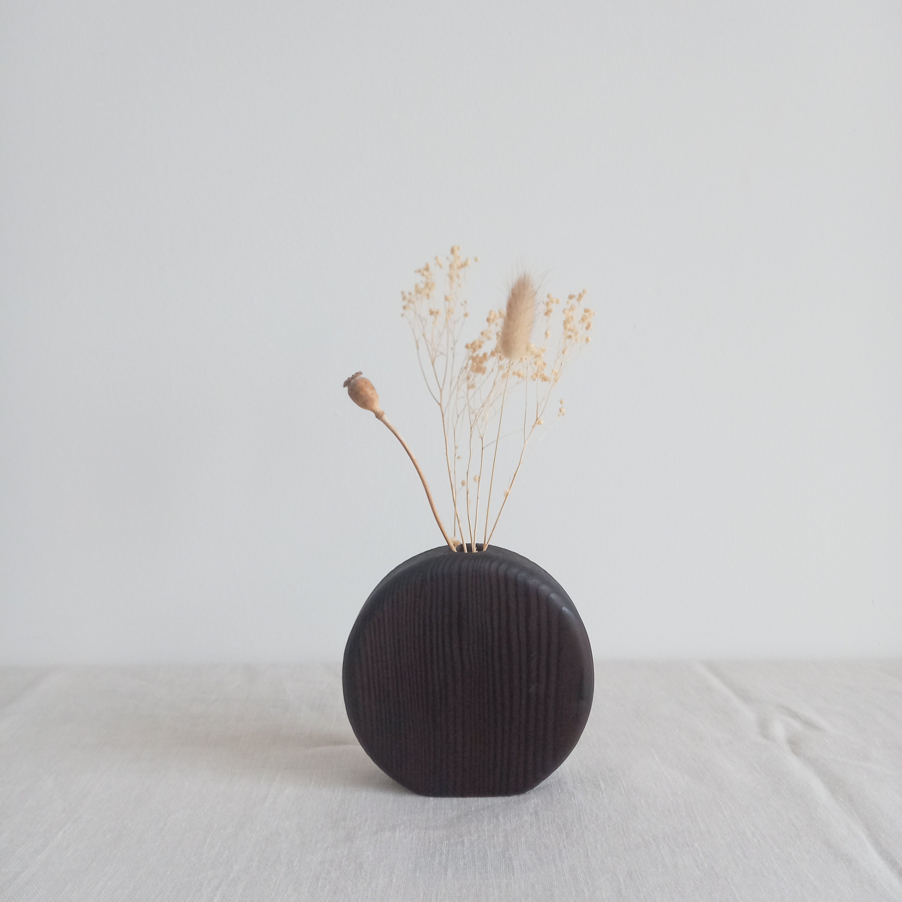 Wooden Flower Vase, Minimal Design, Handcrafted Home Decor, Fresh Flowers,  Decor, Minimal Vase, Geometric Form Vase -  Finland
