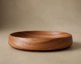 Unique Zazange wood bowl, Wooden fruit bow, Decorative table centerpiece, Fruit Bowl, Kitchen Decor, Shelf Accent, Wabi Sabi, Japandi Style