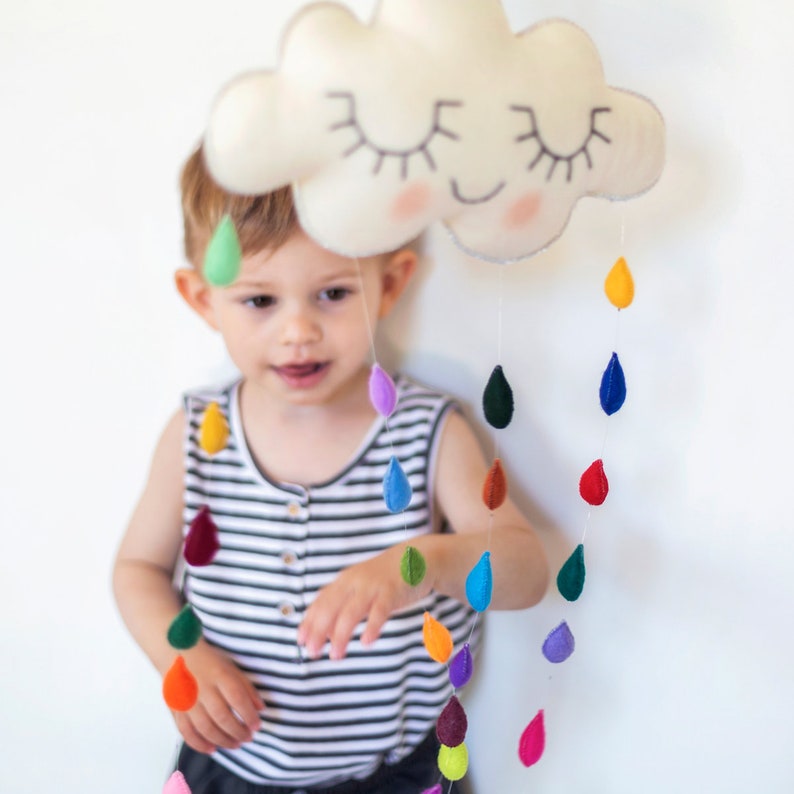 Mobile Baby Mobile Crib nursery nursery decor nordic Etsy