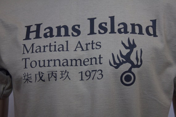 Custom Men/'s T-Shirt Tee Hans Tournament Dragon inspired Bruce Lee Last Film