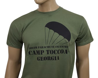Band of Brothers inspired Camp Toccoa regular fit t-shirt