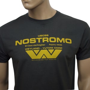 Alien inspired USCSS Nostromo t-shirt