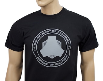 Minority Report inspired Department of Precrime regular fit t-shirt
