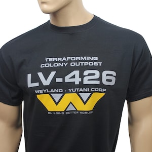 Alien inspired LV-426 Weyland Yutani t-shirt
