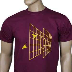 Star Wars inspired Millennium Falcon Targeting Computer regular fit t-shirt