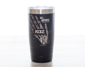 Personalized tumbler, engraved tumbler, 20oz or 30oz tumbler, customized, personalized mug, laser engraved, cup, nurse, teacher, medical