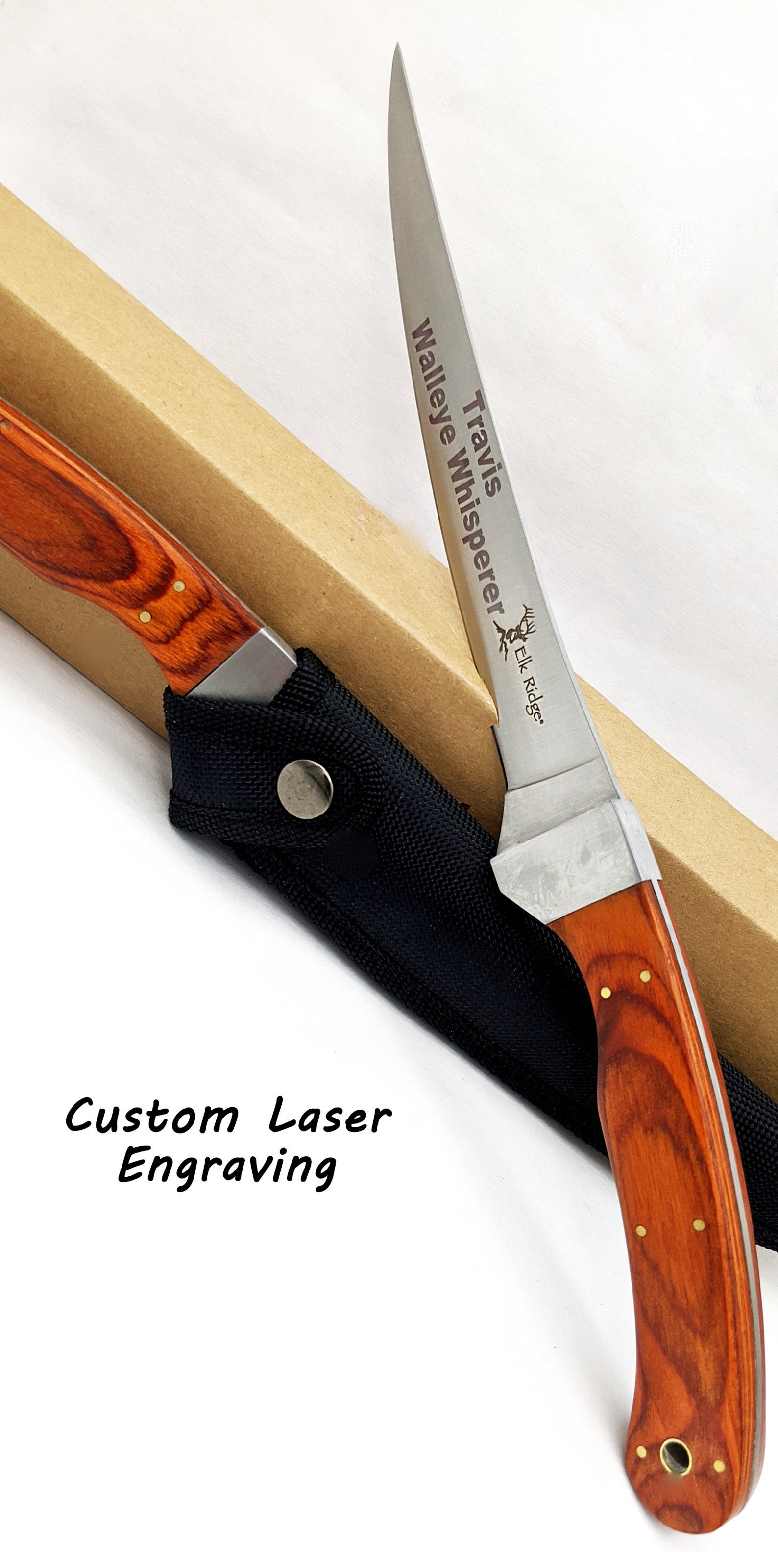 Personalized Fillet Knife Engraved Fillet Knife Customized Etsy