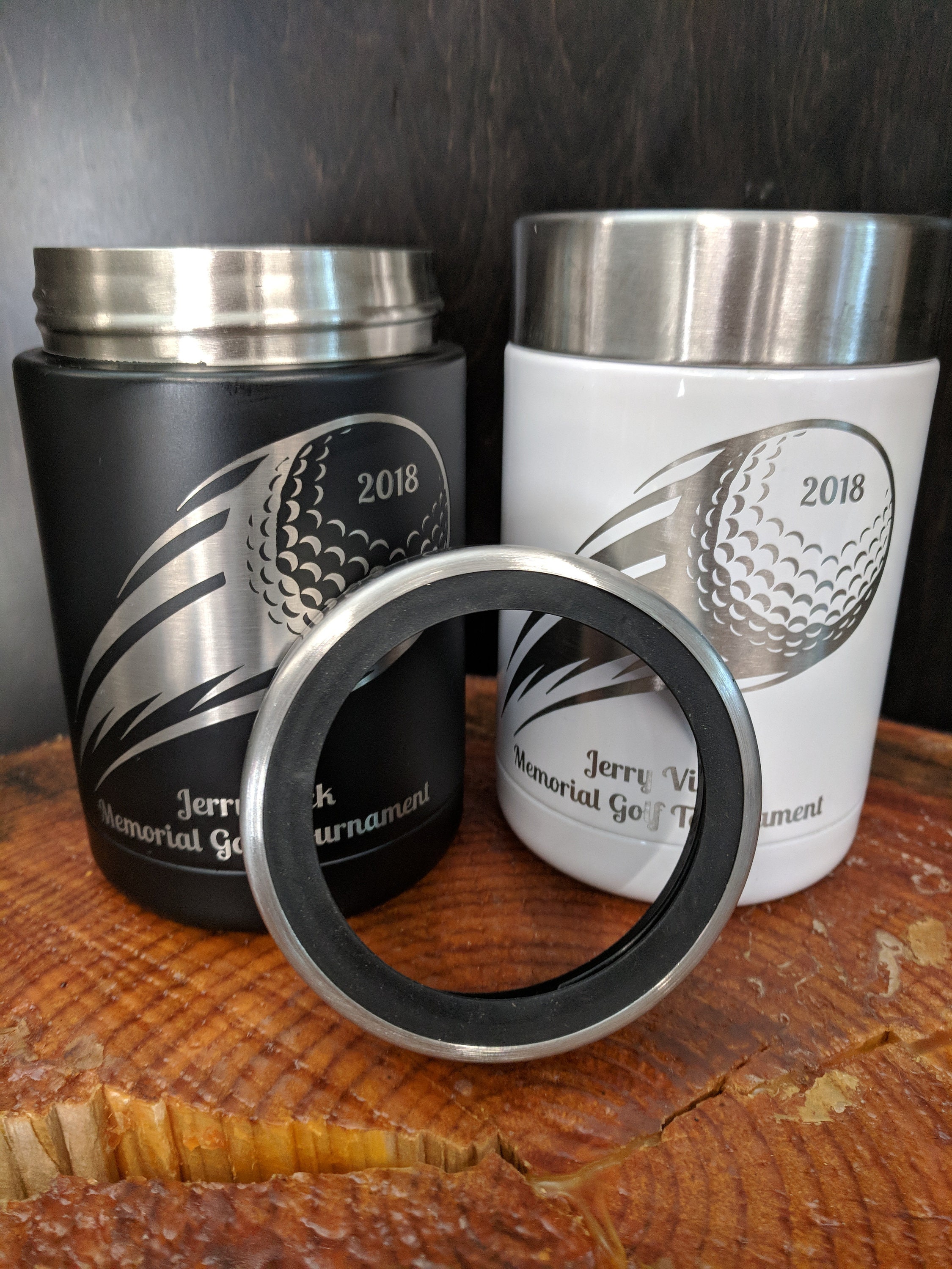 Personalized Can Cooler Engraved Can Cooler Double Wall Can Etsy