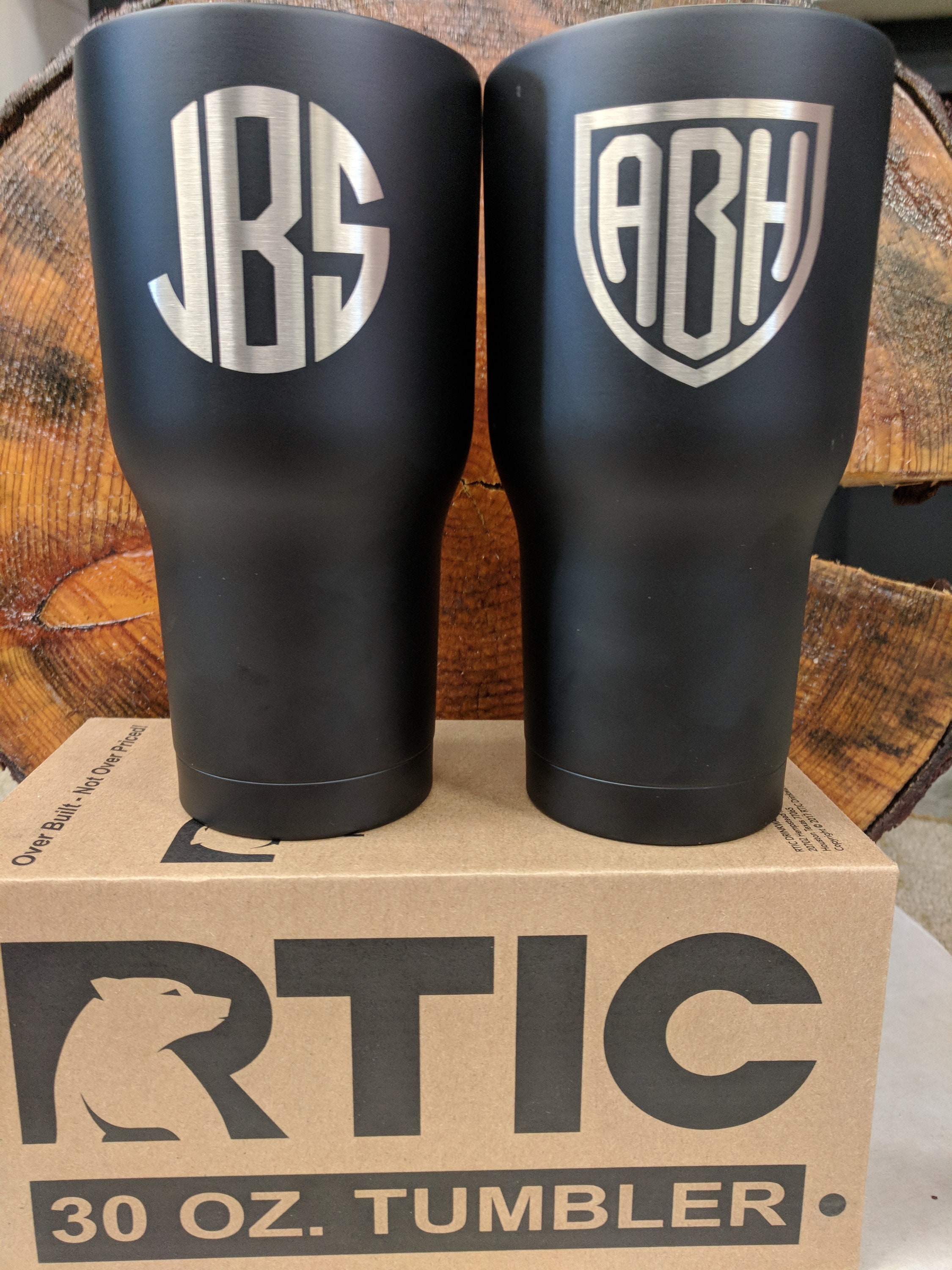 Powder Coated RTIC 30 oz Tumbler (with Custom Laser Etching)