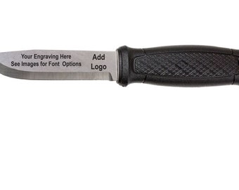 Cuchillo grabado, Garberg grabado, cuchillo personalizado, garberg morakniv personalizado - cuchillo Bushcraft Full Tang
