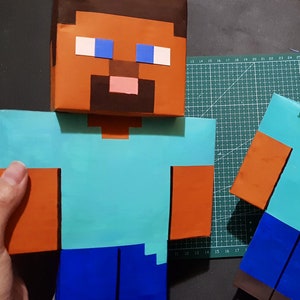 Minecraft Steve Pattern
