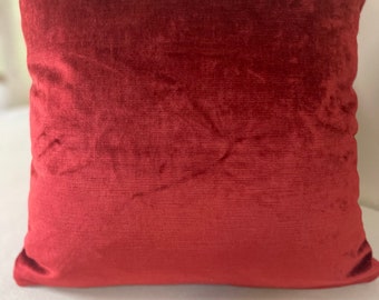 Beere Farbe Samt Dekorative Kissenbezug