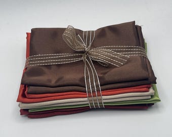 Satin Fabric Remnants – 17x20 Squares | Assorted Satin Scrap Bundle for Sewing, Quilting & Crafts