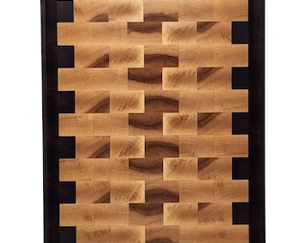 Frontier Butcher Block - Maple & Walnut End Grain Butcher Block