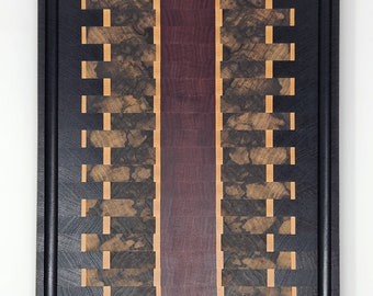 Patterned End Grain Cutting Board