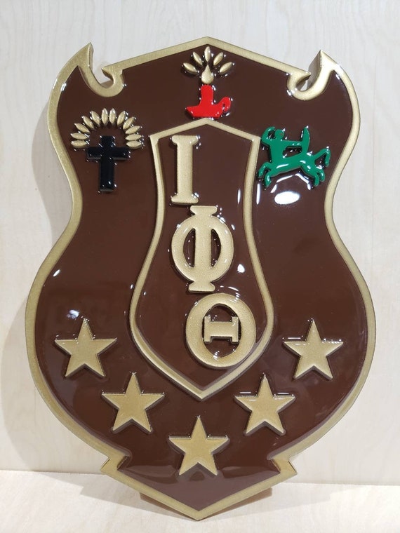 (Foil/EN)愛国の盾/Potriotic Shield Iota Phi Theta- 18inch Shield - Etsy
