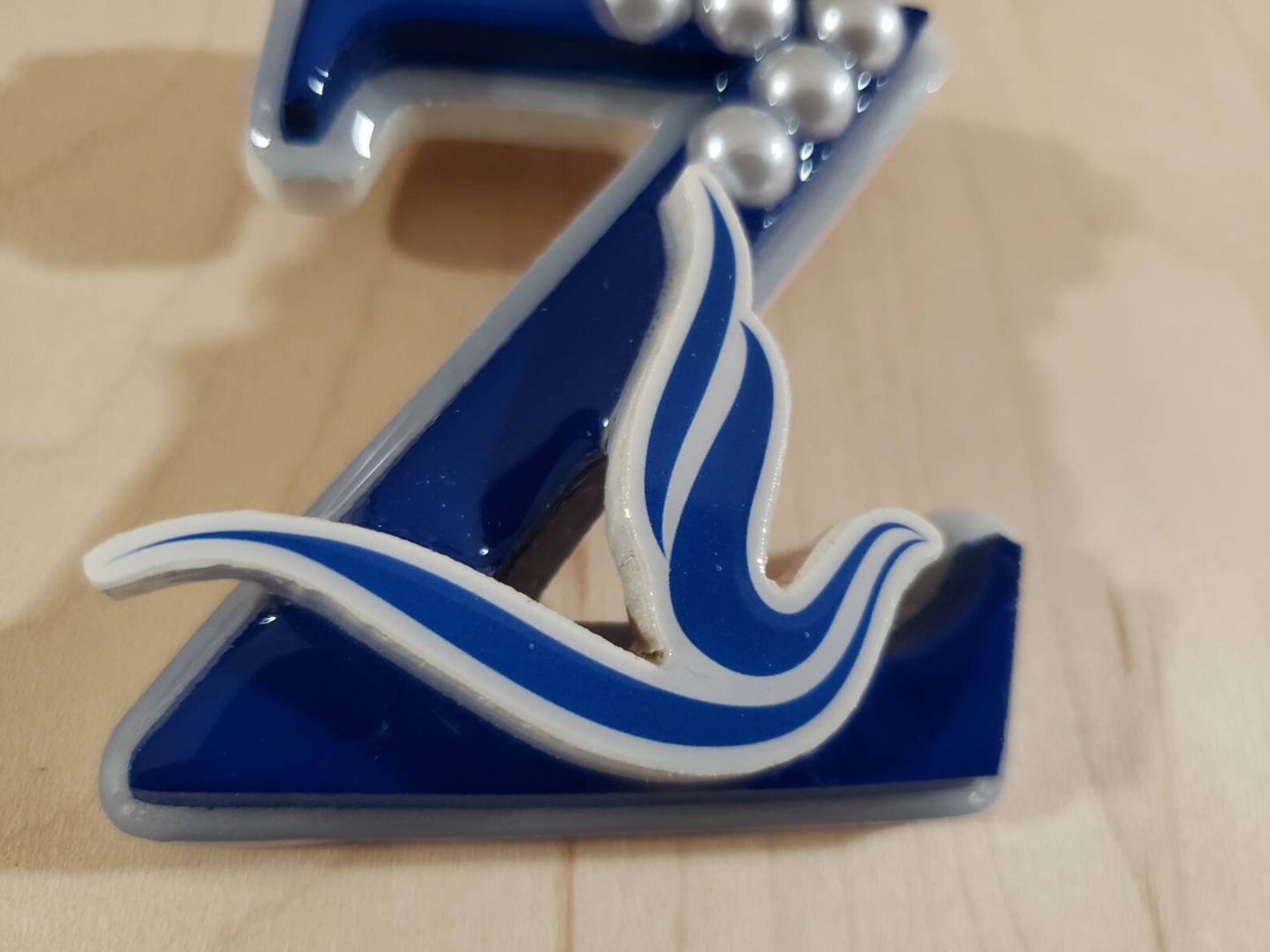 Zeta Phi Beta Lapel Pin Zdove Pearls Etsy