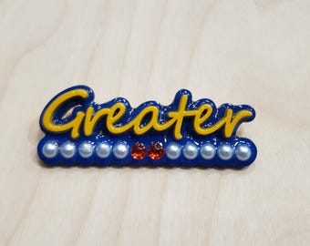 Sigma Gamma Rho Greater Lapel Pin